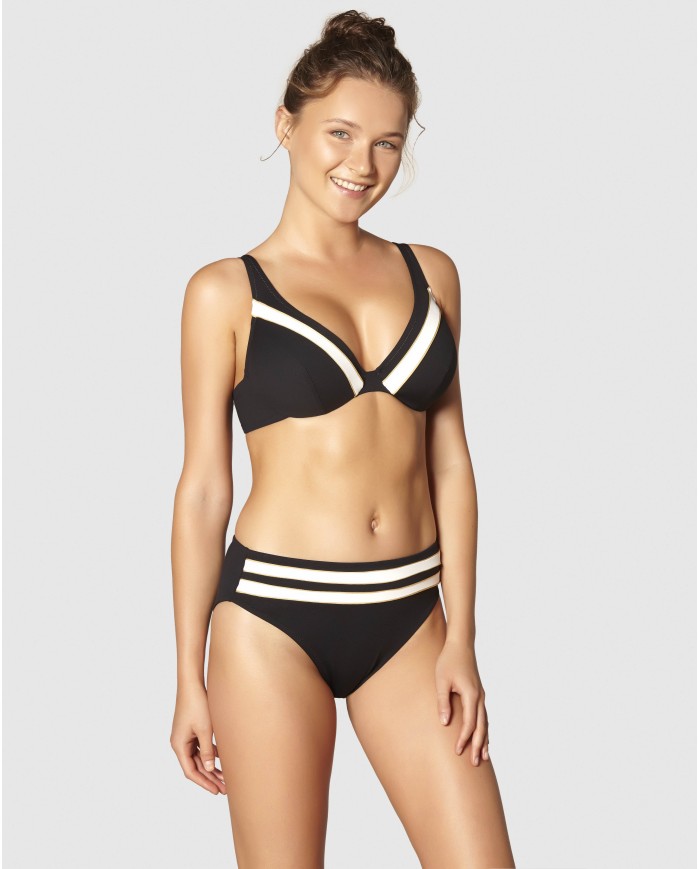 Top Bikini Corte Sisa Escotado Con Refuerzo Y Aro Yamira Bikini Bikini