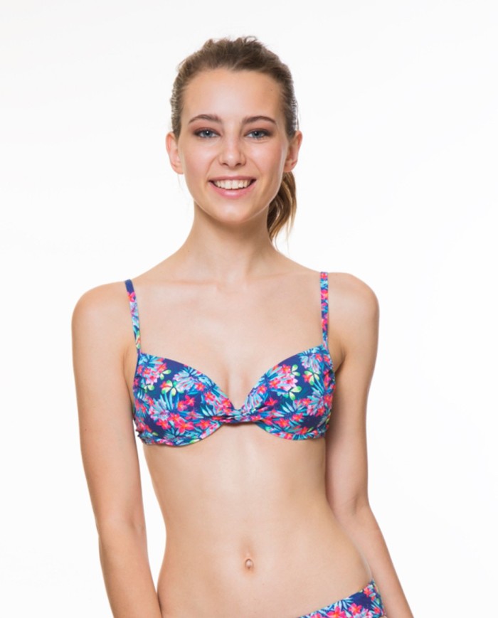 Top Bikini Copa B Sica Con Aro Estampado Floral Bikini Bikini