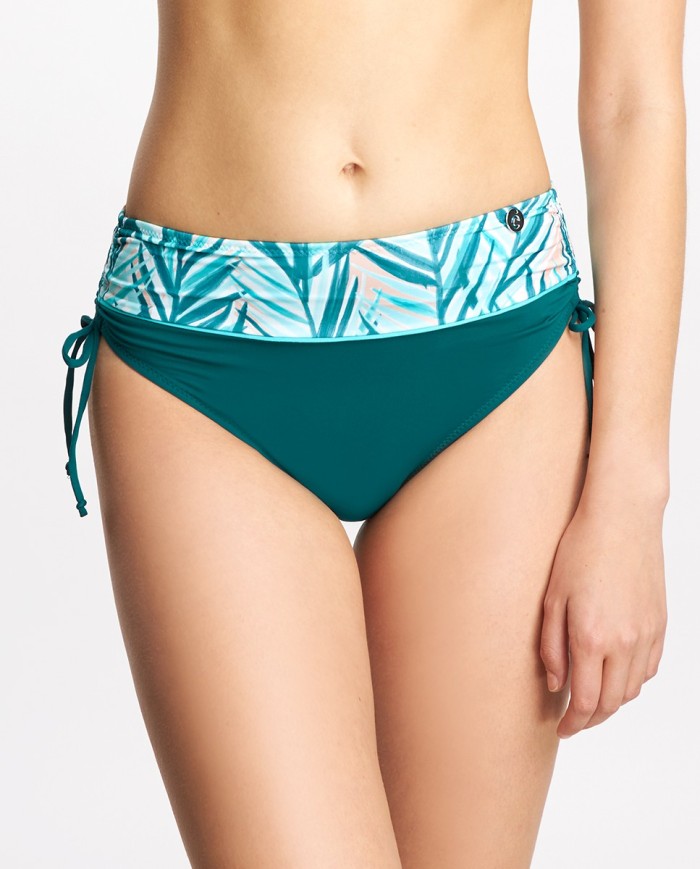 Braga Bikini Costado M S Alto Y Pierna M S Baja Palmeras Bikini Bikini