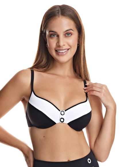 Top Bikini Capacidad Con Copas Y Aros Capri Bikini Bikini