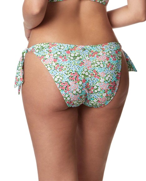 Braga bikini lazos laterales estampada Bloom