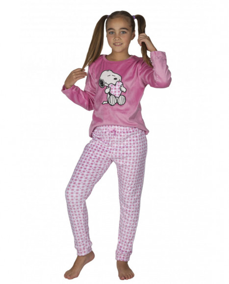 Pijama niña snoopy...