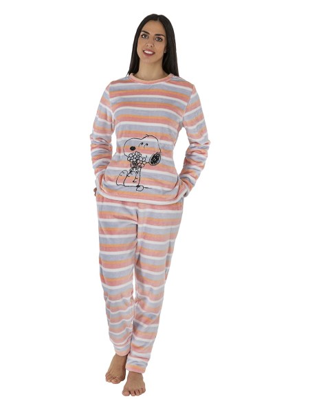 Pijama mujer coralina Snoopy